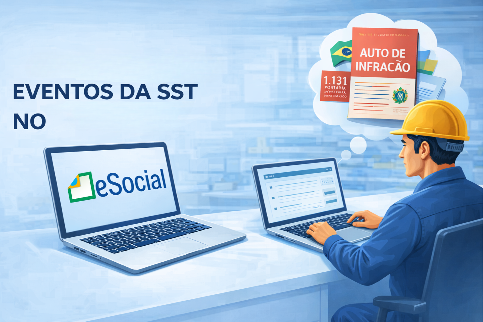 Eventos de Saúde e Segurança do Trabalho no eSocial para empresas em Blumenau e região